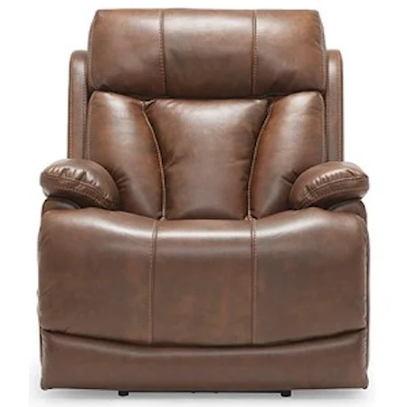 Casual Layflat Power Recliner with Power Headrest